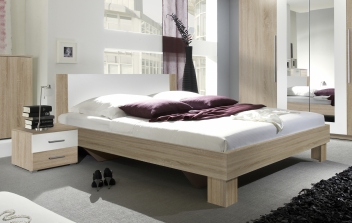 Moderní manželská postel s nočními stolky Veria bds
