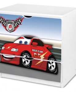 Dětská komoda Auto do dětského pokoje pro kluka
