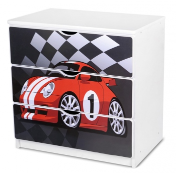Dětská komoda Racing Car