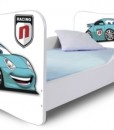 Dětská moderní postel modré Auto