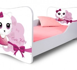 Dětská postel Cutte Kitty růžová