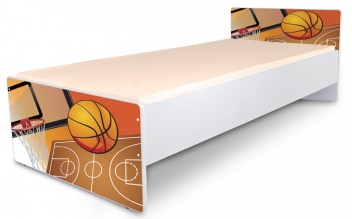Jednolůžková dětská postel Basketbal