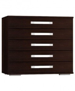 Šuplíková komoda Diego – provedení wenge / grass