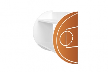 Police do dětského pokoje Basketbal