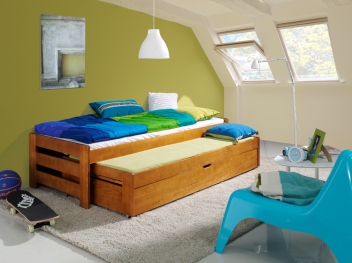 Dětská postel s úložným prostorem Krystena
