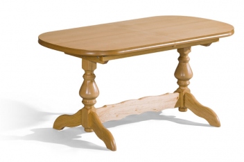 Dřevěný odkládací stolek Tiny – oválný