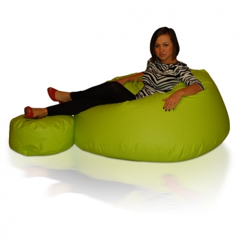 Sedací pytel s podnožkou Aurelie XXXL (3XL)