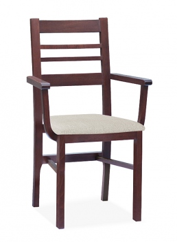 Dřevěná jídelní židle Latafa