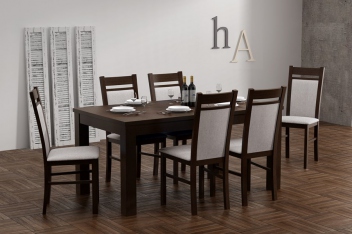 Elegantní jídelní sestava Rosalia