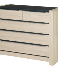 Šuplíková komoda Emílio 2 s tichým dovíráním