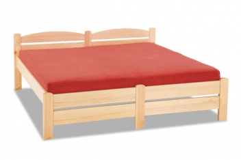 Dřevěná postel s čelem Irena