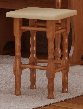 Čalouněný taburet