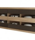 Designová komoda Ramón 1 se skříňkami a policemi