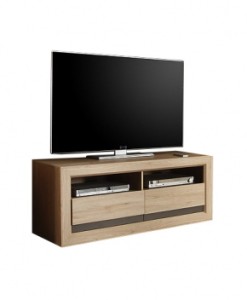 TV Komoda Ramón 2 s otevřenými přihrádkami na elektroniku