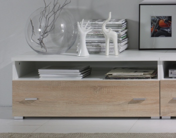 Elegantní televizní stolek Demetria 2 s úložným prostorem