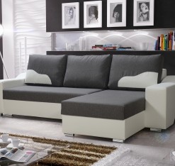 Elegantní rozkládací rohová sedací souprava Viviana