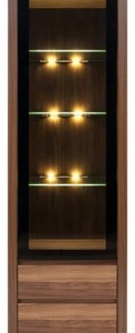 Vitrína s LED osvětlením Magnetus 1