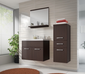 Nábytek do malé koupelny Horace 3 - wenge