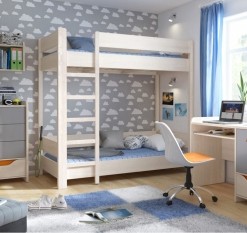 Dětský pokoj Orango 2 dub světlý belluno / šedá