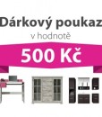 Dárkový poukaz za 500 Kč na nábytek podle vlastního výběru