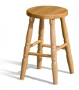 Dřevěná barová židle Bonita