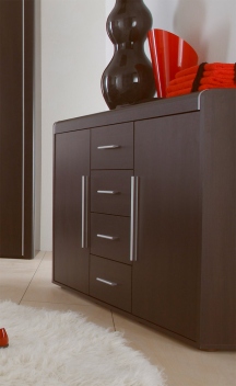 Šuplíková komoda Volinois em – provedení wenge