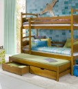 Dětská patrová postel s přistýlkou Florisa